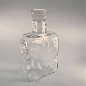 MCM Vintage Holmegaard Glass Decanter Ispol Carafe Jacob E. Bang 1954